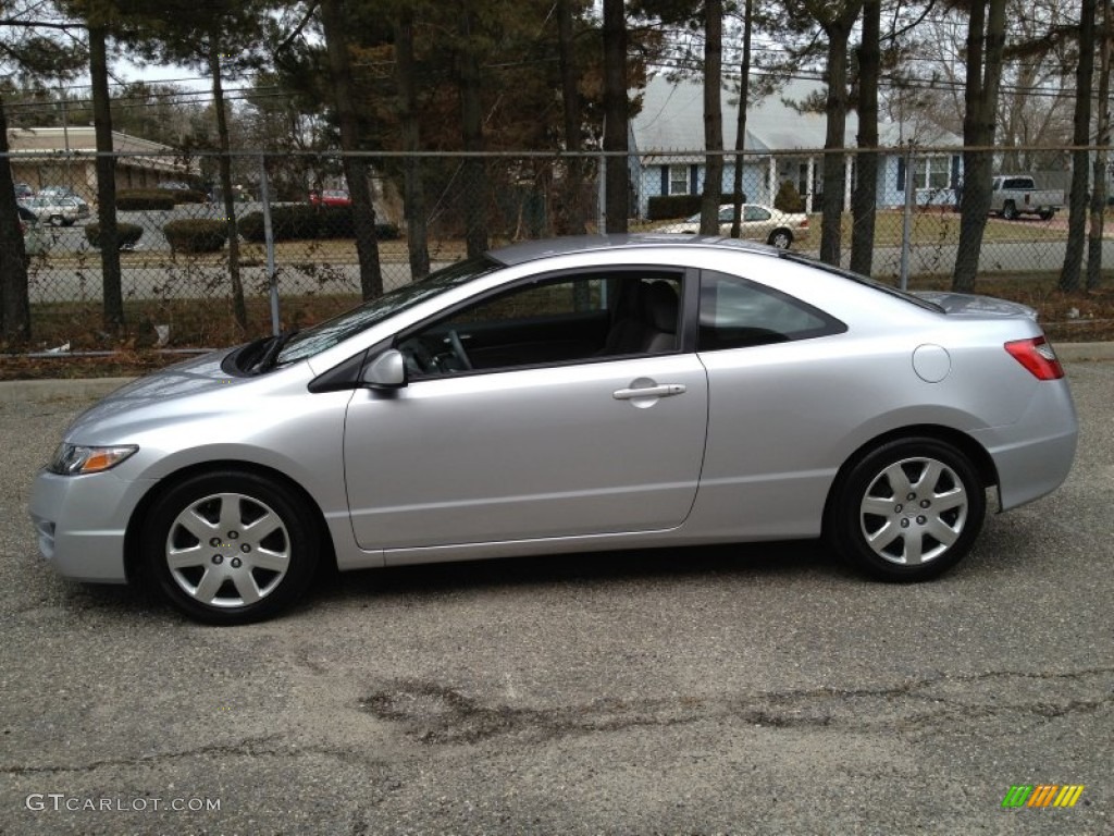 Alabaster Silver Metallic 2010 Honda Civic LX Coupe Exterior Photo #77556586