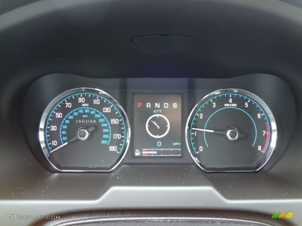 2013 Jaguar XF I4 T Gauges Photo #77556726