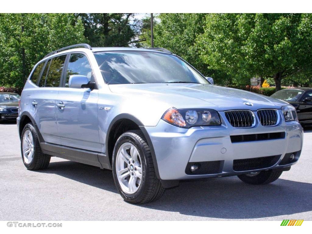 Blue Water Metallic BMW X3