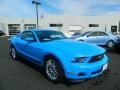 2012 Grabber Blue Ford Mustang V6 Premium Coupe  photo #1