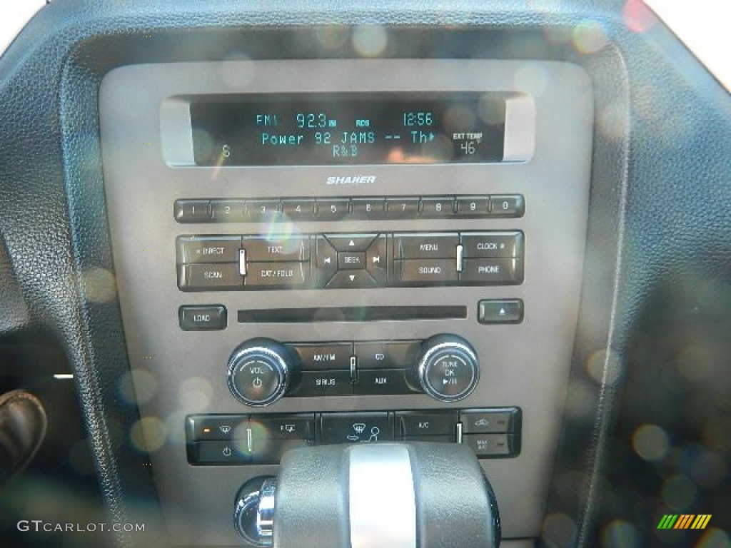 2012 Mustang V6 Premium Coupe - Grabber Blue / Charcoal Black photo #6