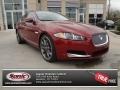 Carnelian Red Metallic 2013 Jaguar XF Supercharged