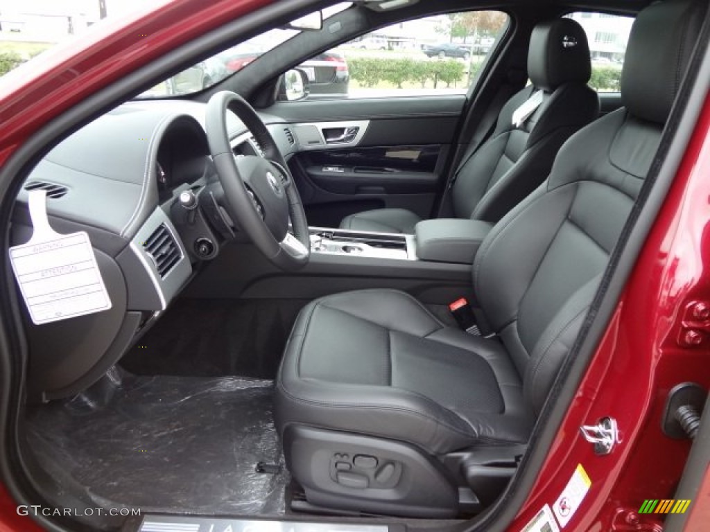 Warm Charcoal Interior 2013 Jaguar XF Supercharged Photo #77557347