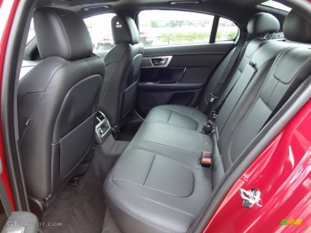 2013 XF Supercharged - Carnelian Red Metallic / Warm Charcoal photo #4