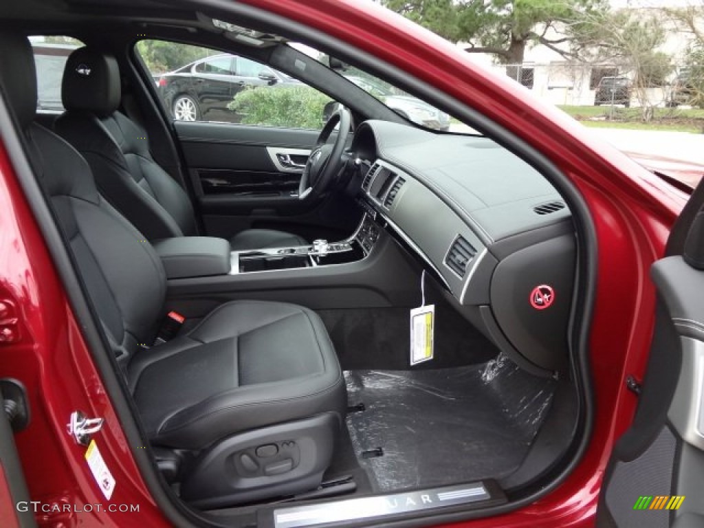 2013 XF Supercharged - Carnelian Red Metallic / Warm Charcoal photo #12