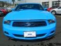 2012 Grabber Blue Ford Mustang V6 Premium Coupe  photo #12