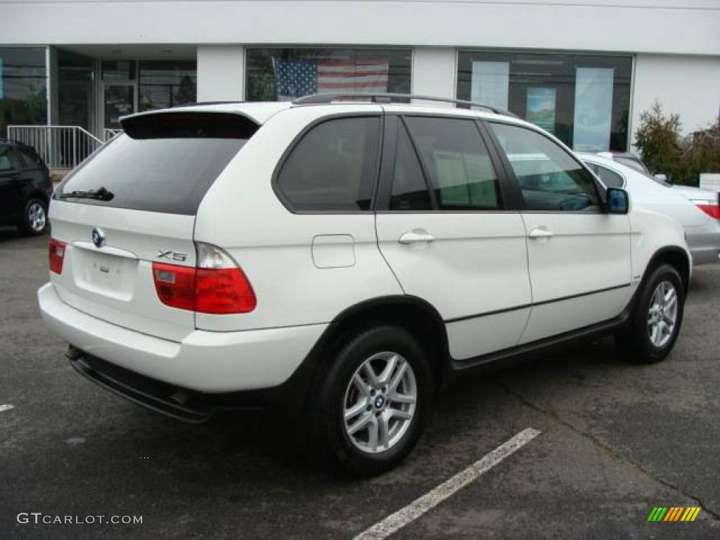 2006 X5 3.0i - Alpine White / Beige photo #8