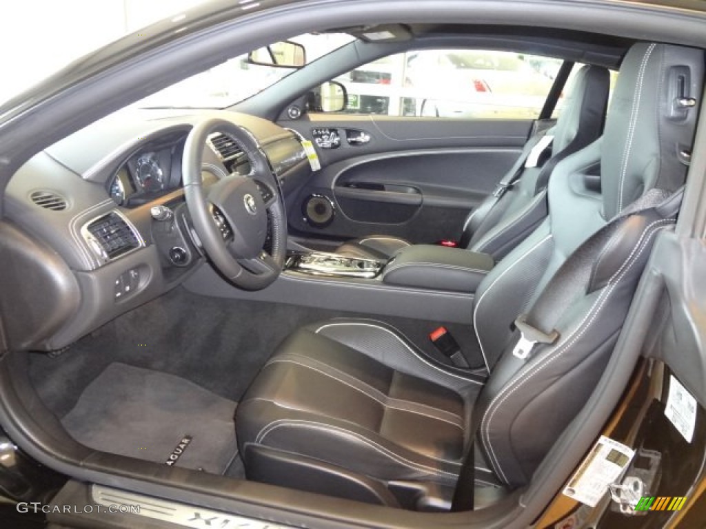 XKR-S Warm Charcoal Interior 2013 Jaguar XK XKR-S Coupe Photo #77558400