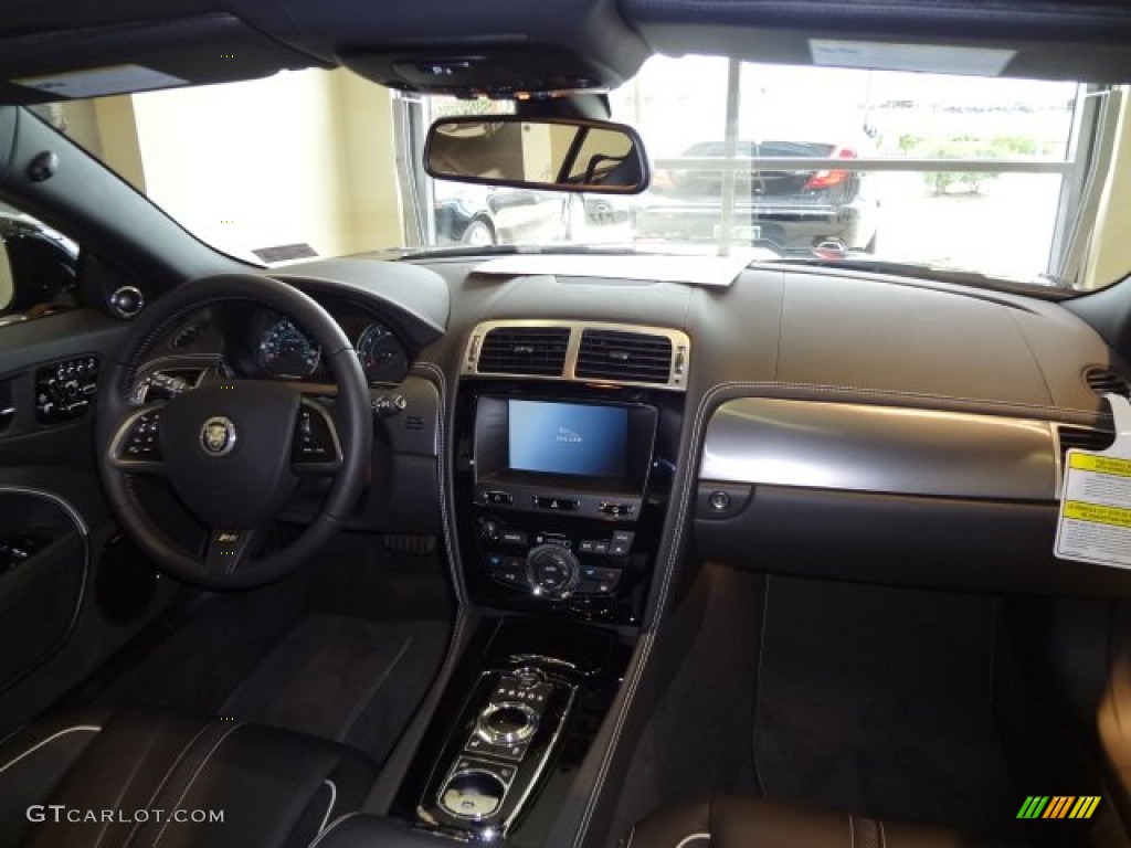 2013 Jaguar XK XKR-S Coupe XKR-S Warm Charcoal Dashboard Photo #77558428