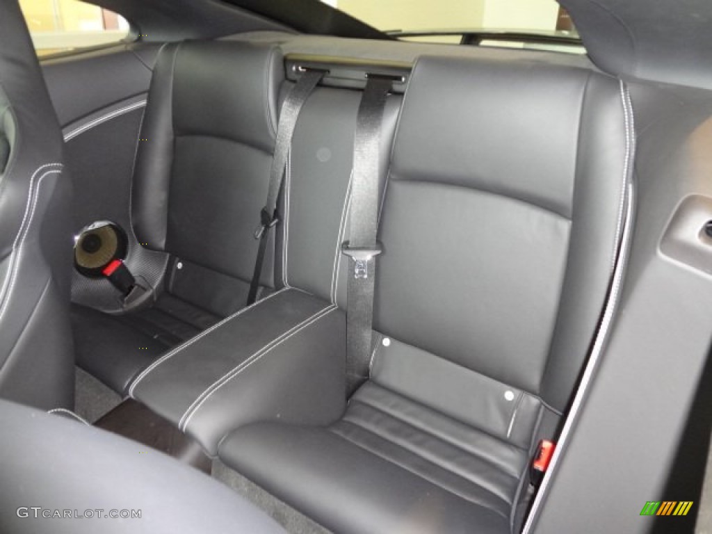 2013 Jaguar XK XKR-S Coupe Rear Seat Photo #77558445