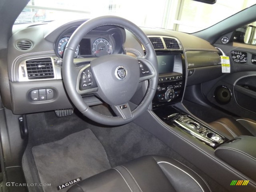 2013 Jaguar XK XKR-S Coupe XKR-S Warm Charcoal Dashboard Photo #77558590