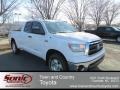 2013 Super White Toyota Tundra SR5 TRD Double Cab 4x4  photo #1