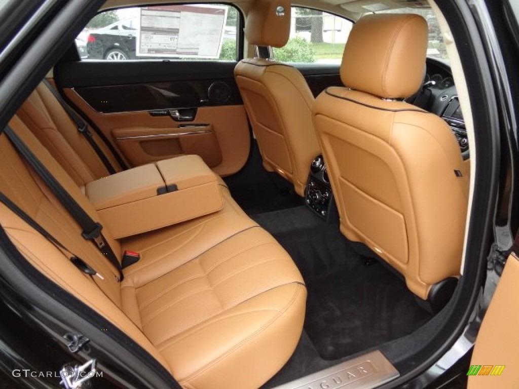 2013 Jaguar XJ XJL Portfolio Rear Seat Photo #77559066