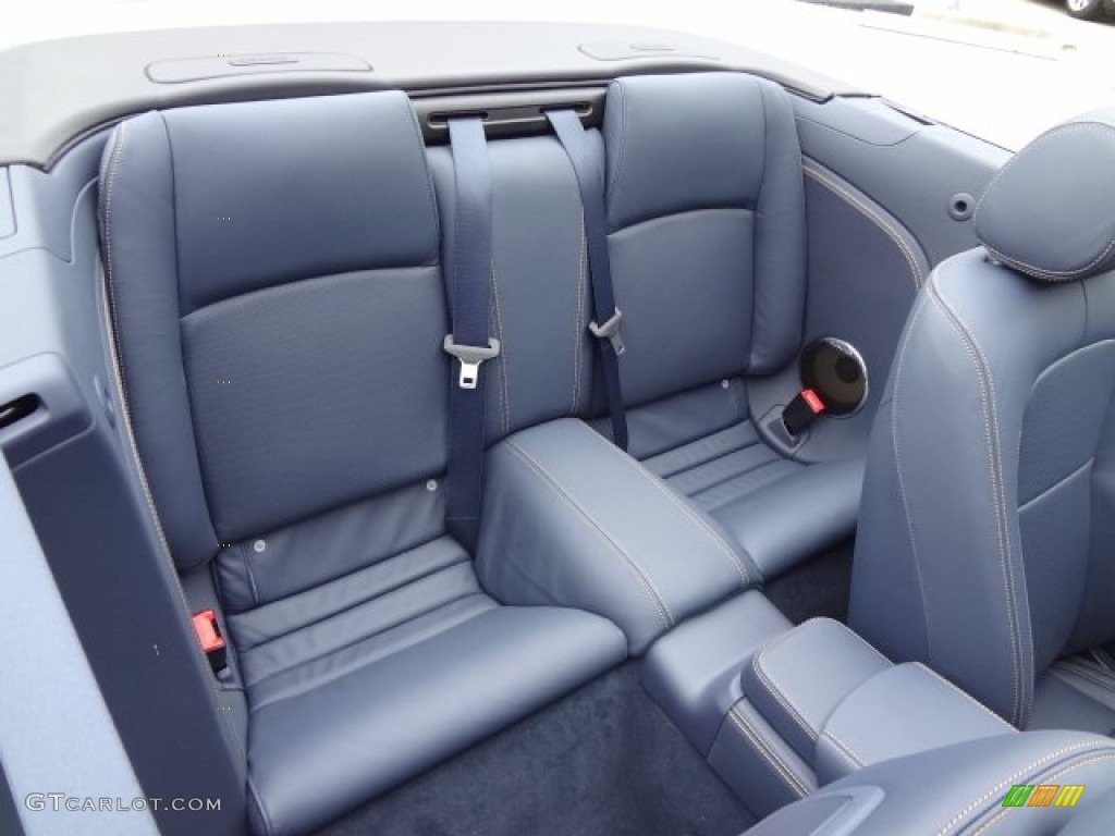 Portfolio Navy/Poltrona Frau Leather Headlining Interior 2013 Jaguar XK XK Convertible Photo #77559654