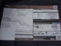 2013 Jaguar XK XK Convertible Window Sticker