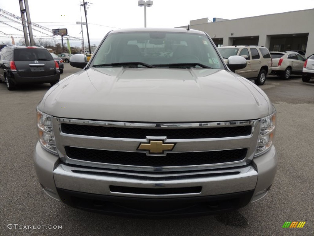 2009 Silverado 1500 LT Crew Cab - Silver Birch Metallic / Light Titanium photo #2