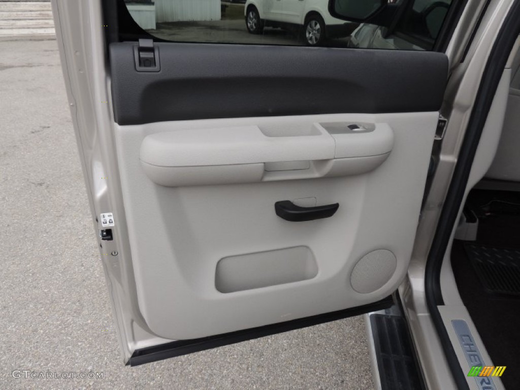 2009 Silverado 1500 LT Crew Cab - Silver Birch Metallic / Light Titanium photo #11