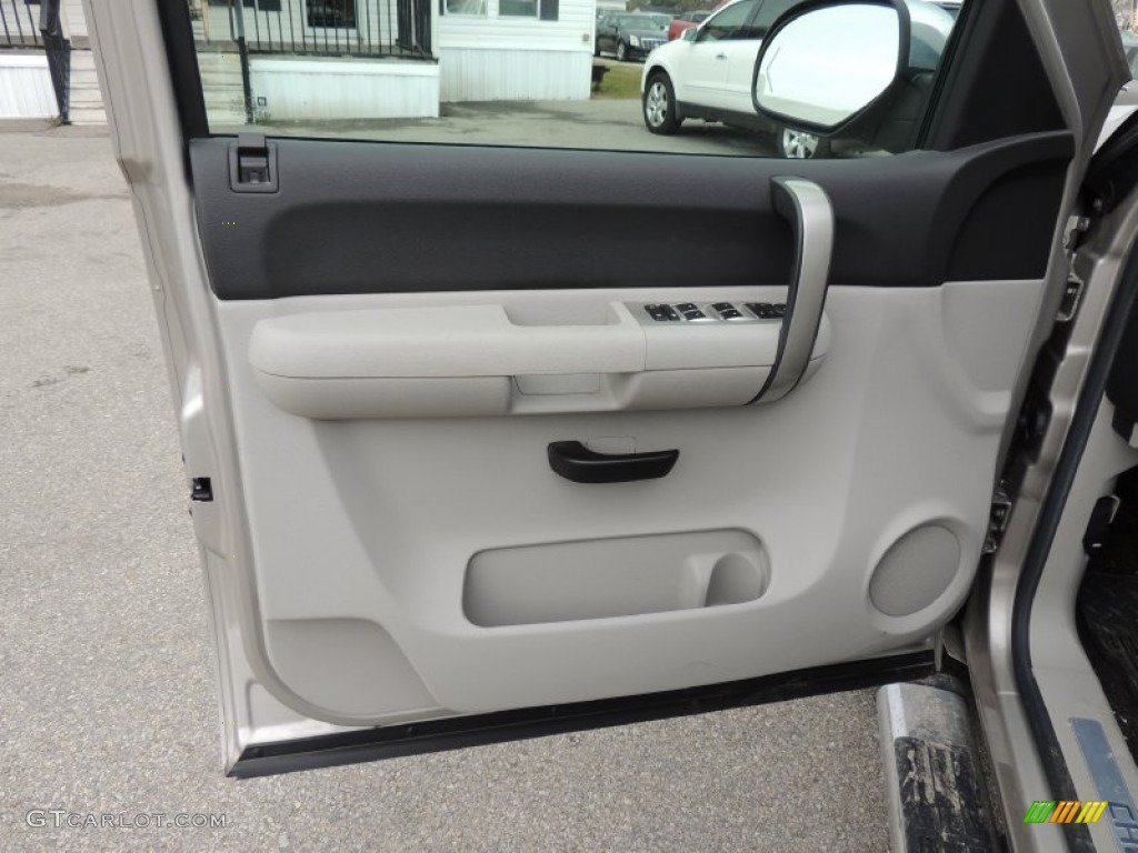 2009 Silverado 1500 LT Crew Cab - Silver Birch Metallic / Light Titanium photo #13