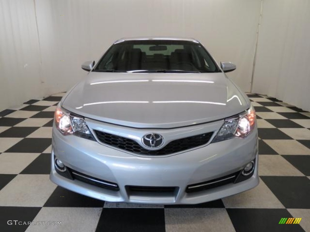 2013 Camry SE - Classic Silver Metallic / Black/Ash photo #2