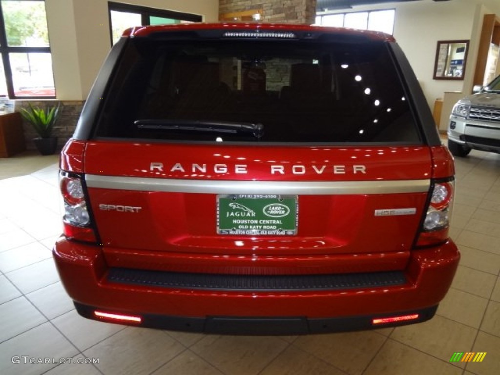 2013 Range Rover Sport HSE - Firenze Red Metallic / Almond photo #9