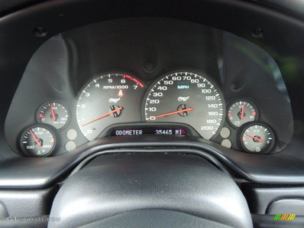 2003 Chevrolet Corvette Coupe Gauges Photo #77561571