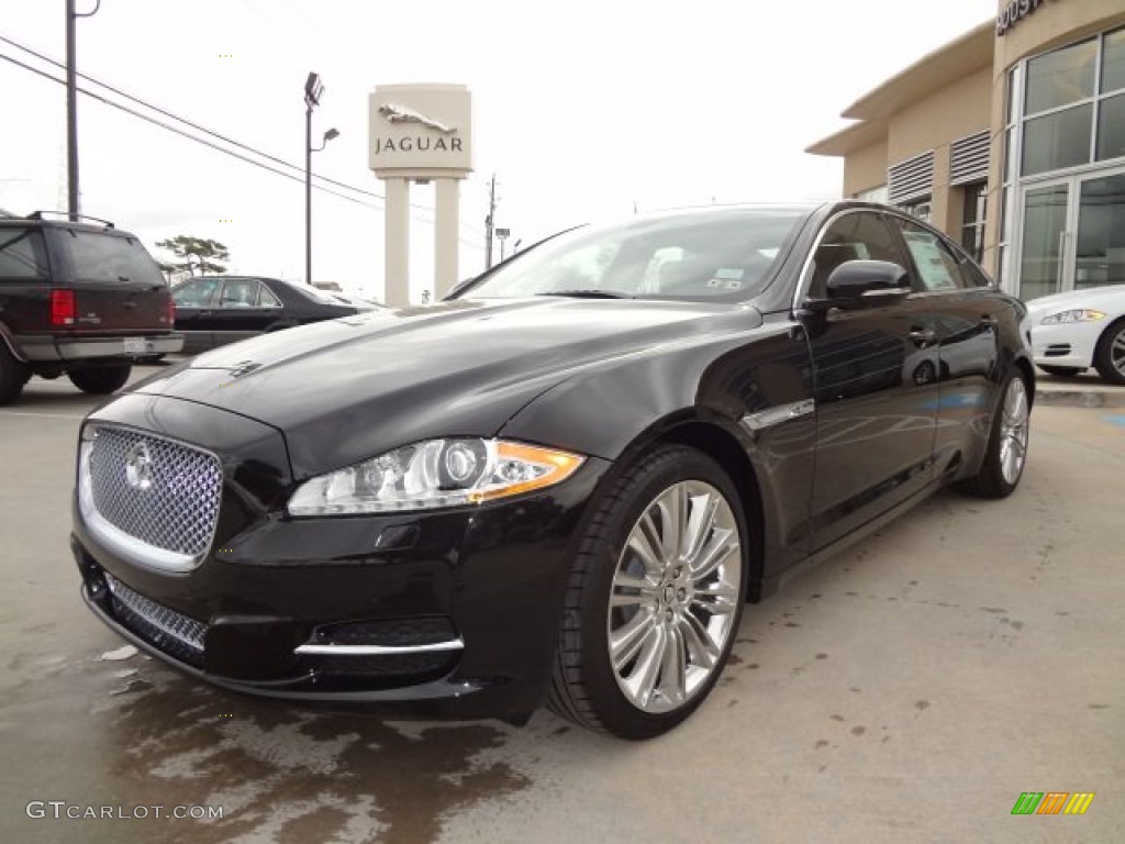 Ultimate Black Metallic 2013 Jaguar XJ XJ Exterior Photo #77561685