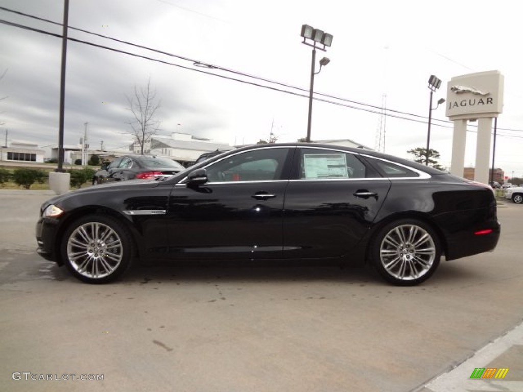 Ultimate Black Metallic 2013 Jaguar XJ XJ Exterior Photo #77561727