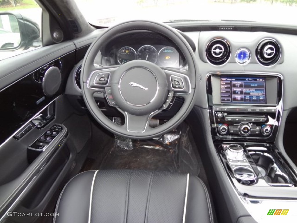 2013 Jaguar XJ XJ Jet Dashboard Photo #77561865