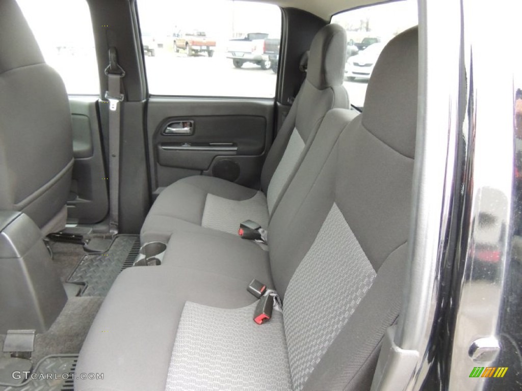 2011 Chevrolet Colorado LT Crew Cab Rear Seat Photo #77562094