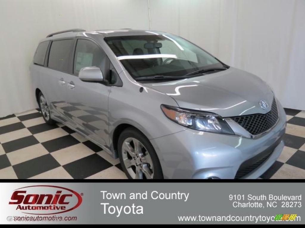 2013 Sienna SE - Silver Sky Metallic / Dark Charcoal photo #1