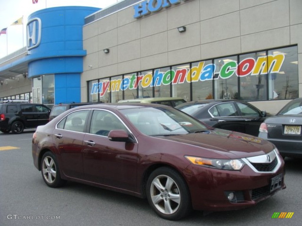 Basque Red Pearl Acura TSX