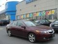 2010 Basque Red Pearl Acura TSX Sedan  photo #1