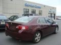 2010 Basque Red Pearl Acura TSX Sedan  photo #4