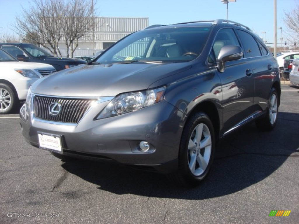 Nebula Gray Pearl 2012 Lexus RX 350 AWD Exterior Photo #77562447