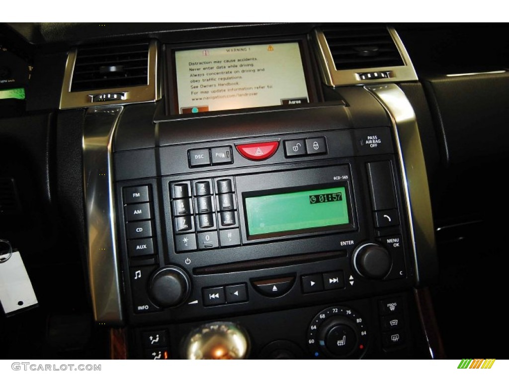 2009 Land Rover Range Rover Sport HSE Controls Photo #77562723