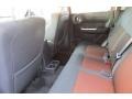 2011 Dodge Nitro Dark Slate Gray/Orange Interior Rear Seat Photo