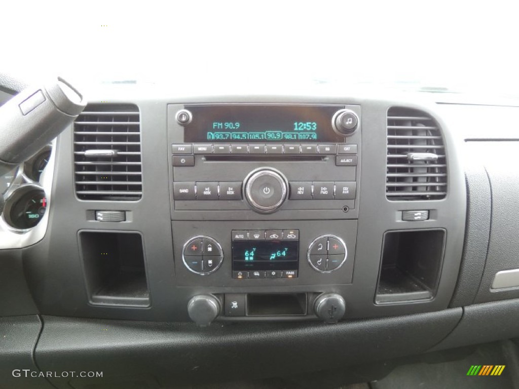 2010 Silverado 1500 LT Extended Cab - Taupe Gray Metallic / Ebony photo #17