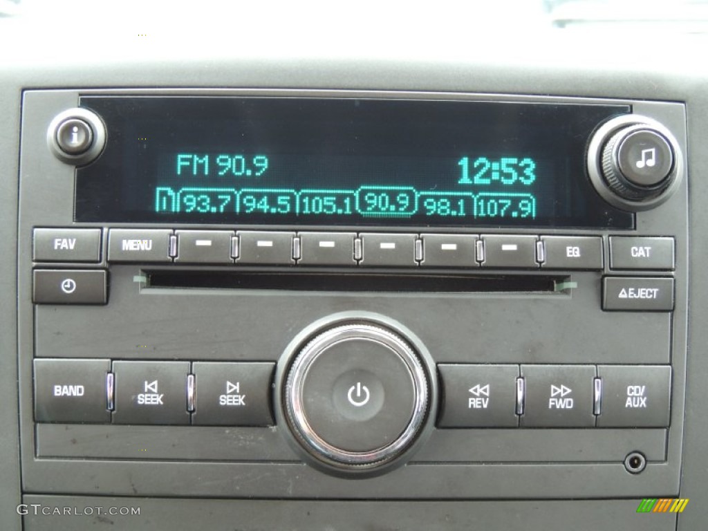 2010 Chevrolet Silverado 1500 LT Extended Cab Audio System Photos