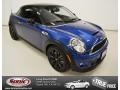 Lightning Blue Metallic 2012 Mini Cooper S Coupe