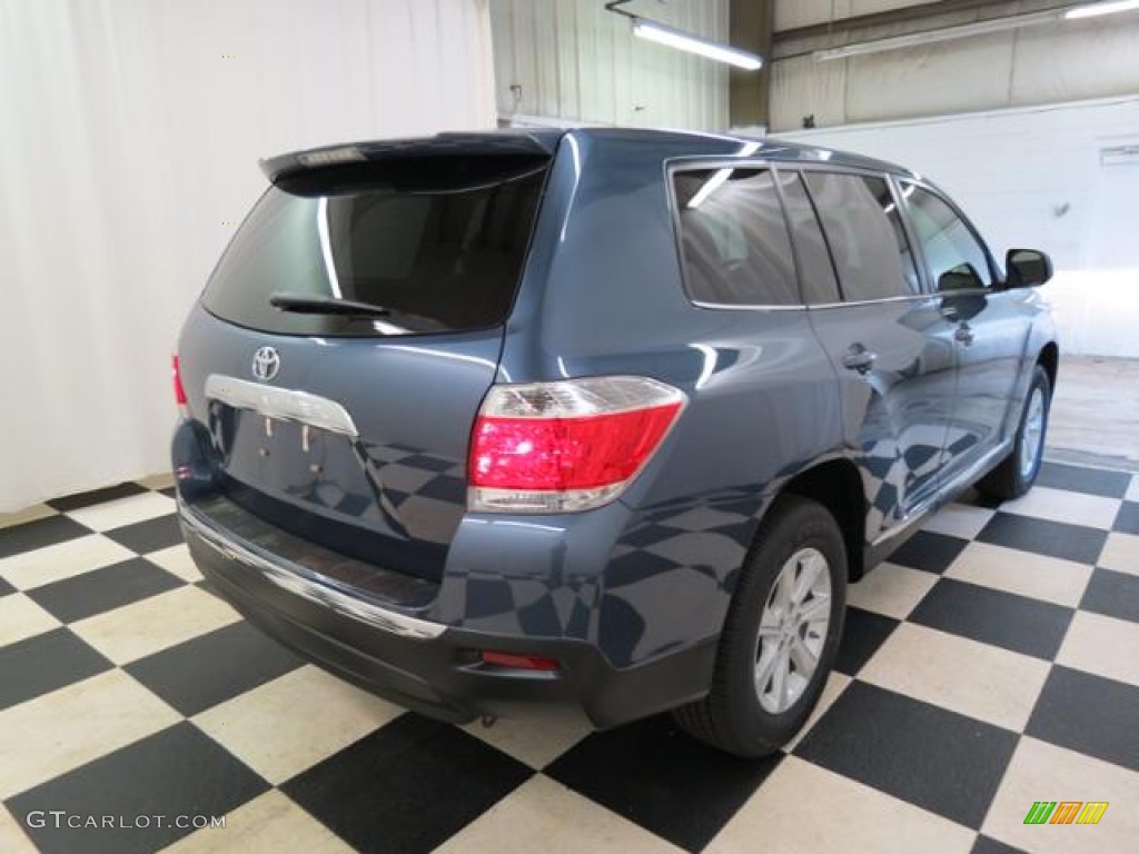 2013 Highlander  - Shoreline Blue Pearl / Sand Beige photo #18