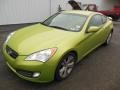 2010 Lime Rock Green Hyundai Genesis Coupe 3.8 Coupe  photo #2