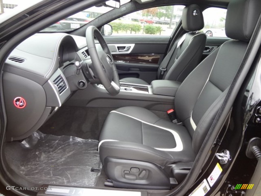 Warm Charcoal Interior 2013 Jaguar XF 3.0 Photo #77563689