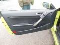 2010 Hyundai Genesis Coupe Black Interior Door Panel Photo