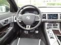 2013 Jaguar XF Warm Charcoal Interior Steering Wheel Photo