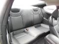 2010 Hyundai Genesis Coupe Black Interior Rear Seat Photo