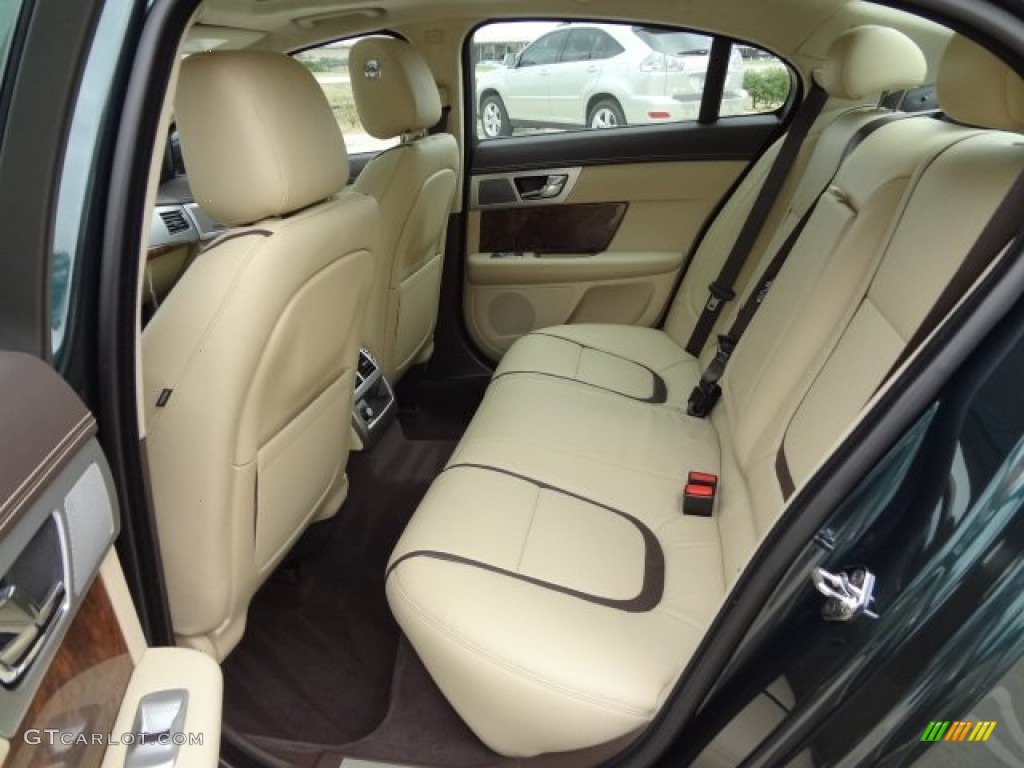 2013 Jaguar XF 3.0 Rear Seat Photo #77564208