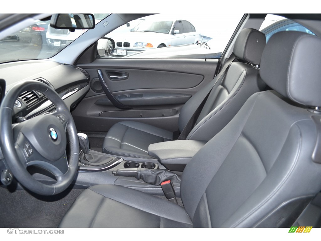 2010 BMW 1 Series 128i Coupe Front Seat Photos