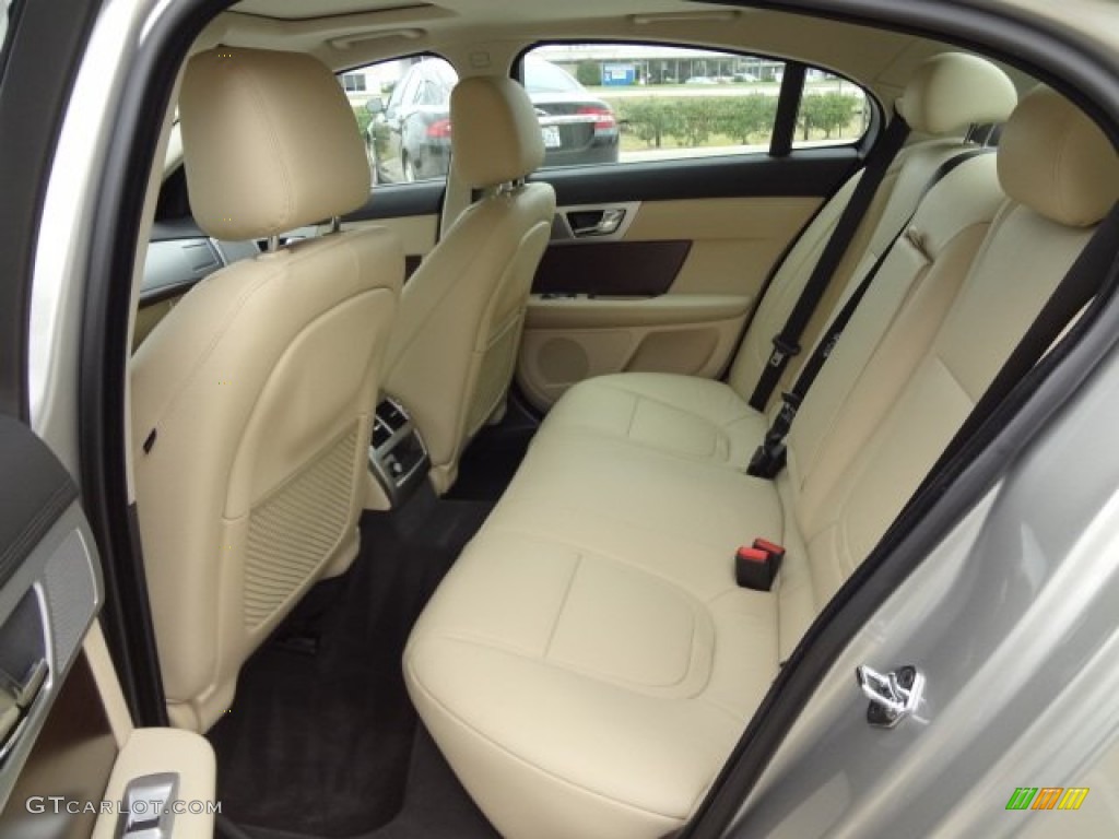 2013 Jaguar XF 3.0 Rear Seat Photo #77564683