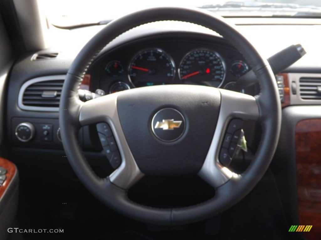 2013 Chevrolet Avalanche LTZ 4x4 Black Diamond Edition Steering Wheel Photos