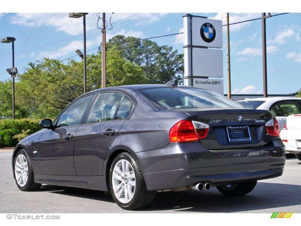 2008 3 Series 328i Sedan - Sparkling Graphite Metallic / Gray photo #5